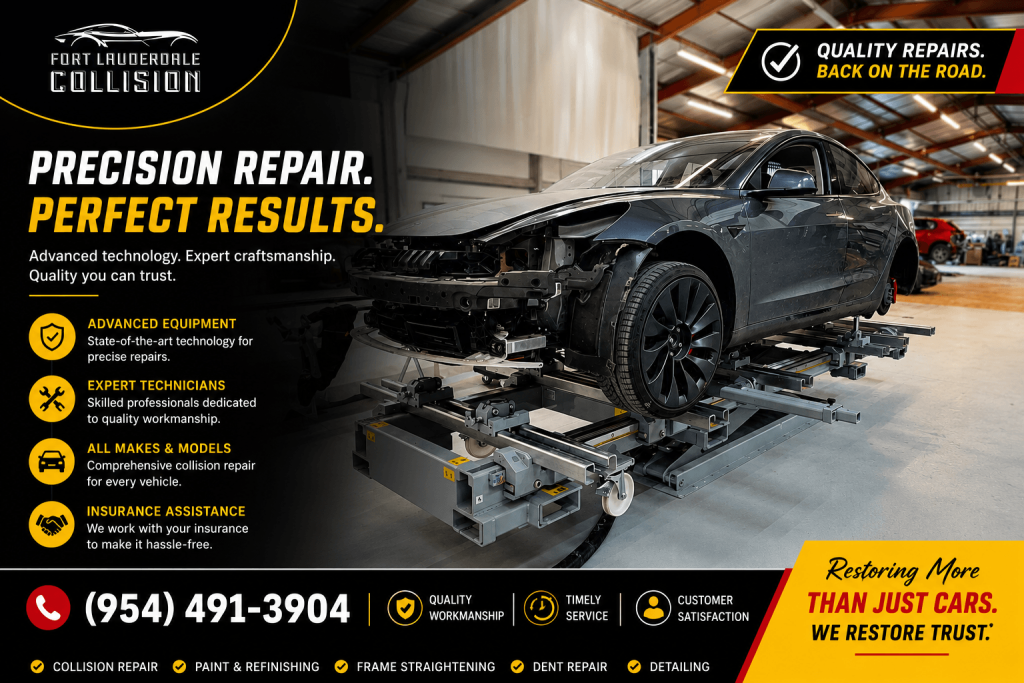 Car body repair Pompano Beach